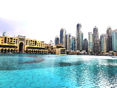 Dubai Lake view